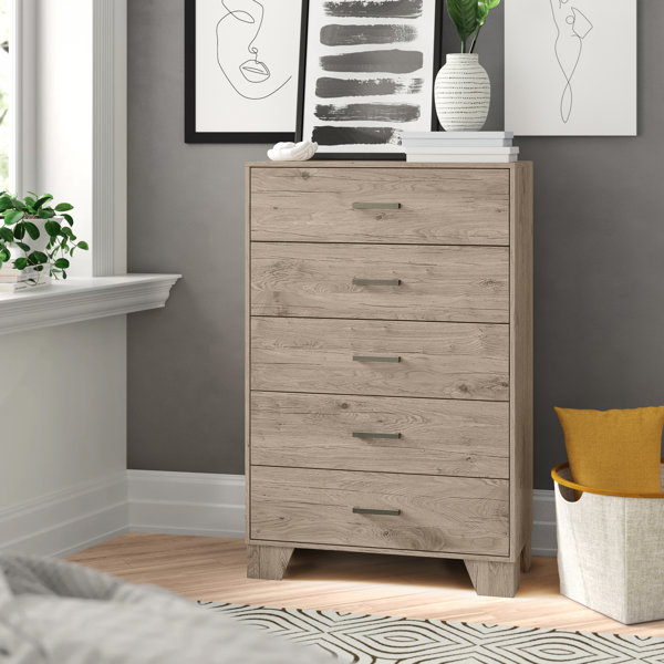 Zipcode Design™ Beckville 5 Drawer Dresser & Reviews Wayfair